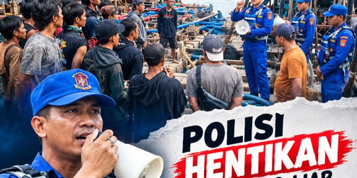 Bongkar Tambang Ilegal Belebang2